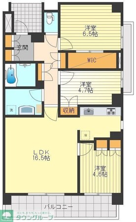 プライムメゾン武蔵野の杜の物件間取画像